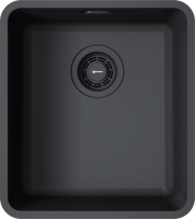 Мойка кухонная Omoikiri OMI 37-U/I ULTRA-GB 4997416, графит