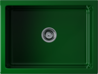 Мойка кухонная Omoikiri MIKURA 61 RG-GLOSSY 4911255, royal green глянцевый