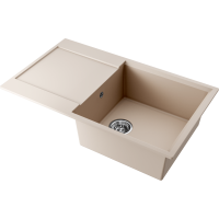 Мойка кухонная Omoikiri Daisen-86-SA 4993701, бежевый