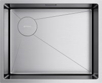 Мойка кухонная Omoikiri Taki 54-U/IF-L Side SF in 4997474, нержавеющая сталь