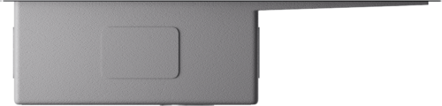 Мойка кухонная Omoikiri AKISAME 86 SIDE GB-L 4997043, графит