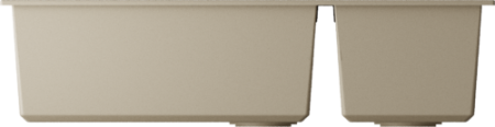 Мойка кухонная Omoikiri TEDORI 85-2-U SA 4993942, бежевый