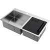 Мойка кухонная Omoikiri Akisame 86-2 Side in 4997021, нержавеющая сталь