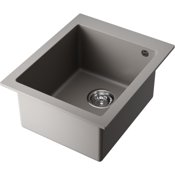 Мойка кухонная Omoikiri BOSEN 41 GR 4993543, Leningrad grey