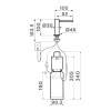 Дозатор Omoikiri OM-09 sensor gm 4995106, вороненая сталь