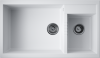 Мойка кухонная Omoikiri TEDORI 86-2-LB-WH 4993935, белый
