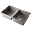 Мойка кухонная Omoikiri TEDORI 86-2 GR 4993572, Leningrad grey