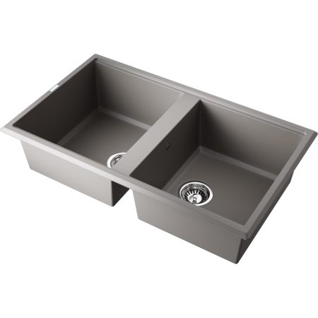 Мойка кухонная Omoikiri TEDORI 86-2 GR 4993572, Leningrad grey