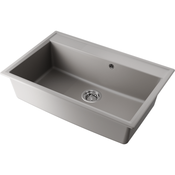 Мойка кухонная Omoikiri Daisen-77-GR 4993628, Leningrad grey