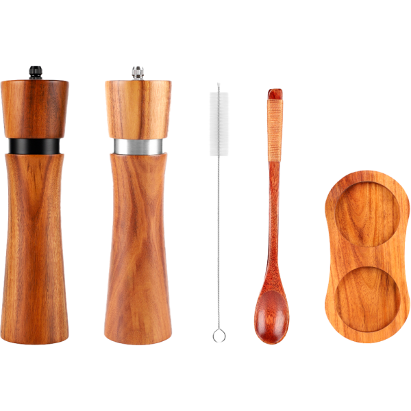 Набор мельниц для специй на подставке Omoikiri GR-02-SET 4911413
