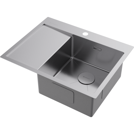 Мойка кухонная Omoikiri Akisame 65 IN R new крыло слева, 4973059, нержавеющая сталь