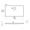 Мойка кухонная Omoikiri Kiten 70-INT gb 4997478, графит