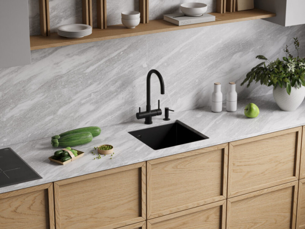 Смеситель для кухни Omoikiri AKITA GB, 4994354, графит
