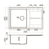 Мойка кухонная Omoikiri SUMI 79A WH 4997096, белый