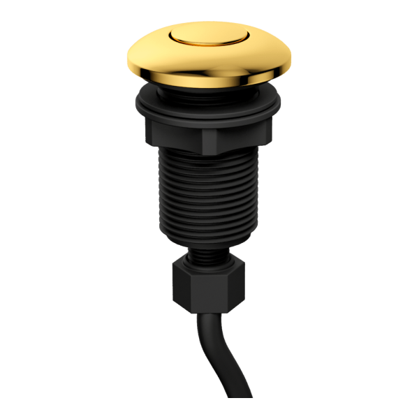 Пневматическая кнопка Omoikiri SW-01 G, 4996043, золото