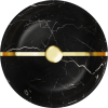 Раковина накладная для ванной Omoikiri Hitomi bl-marble 4972077, черный