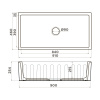 Мойка кухонная Omoikiri Mikura 91 PE 4997090, бежевая галька pebble