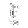 Перелив Omoikiri OV-1-R-GM, 4998038, вороненая сталь