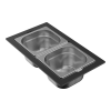 Контейнер Omoikiri DC-04-2 IN, 4999084, нержавеющая сталь