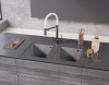 Мойка кухонная Omoikiri BOSEN 38-U PL 4993230, платина