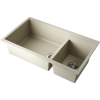 Мойка кухонная Omoikiri TEDORI 86-2-LB-BE 4993933, ваниль