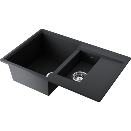 Мойка кухонная Omoikiri Daisen-78-2-BL 4993334, черный