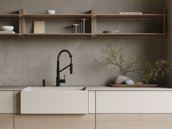 Смеситель для кухни Omoikiri MIKAWA 2 PLUS-SB LG 4994453, светлое золото