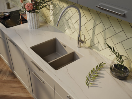 Смеситель для кухни Omoikiri YATOMI-BN-BL, 4994247, черный"/нержавеющая сталь