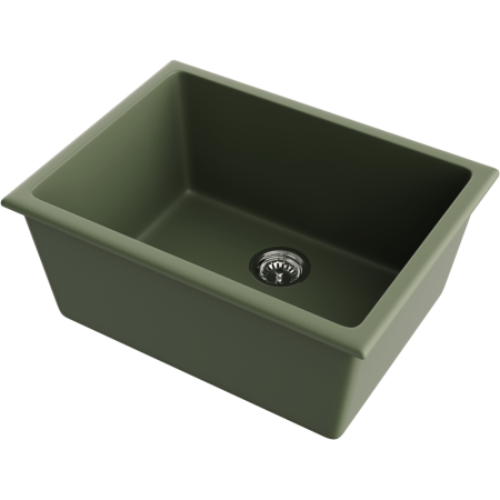 Мойка кухонная Omoikiri Okinoshima 61-U/I OL 4997064, olive