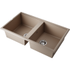 Мойка кухонная Omoikiri TEDORI 86-2 SA 4993926, бежевый