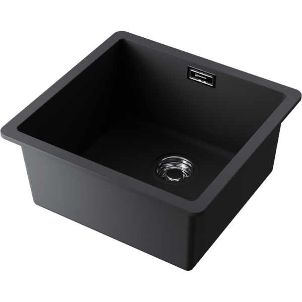 Мойка кухонная Omoikiri Kata 44-U-BL 4993403, черный