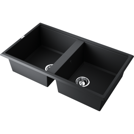 Мойка кухонная Omoikiri TEDORI 86-2 BL 4993924, черный