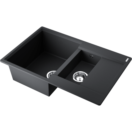 Мойка кухонная Omoikiri DAISEN 78-2T BL 4993535, черный