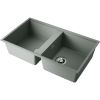 Мойка кухонная Omoikiri Kitagawa 83-2-U wg 4993253, wind green