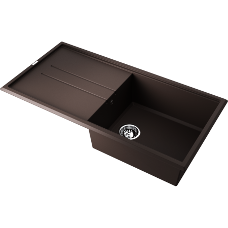 Мойка кухонная Omoikiri TEDORI 100 DC 4993920, темный шоколад