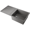 Мойка кухонная Omoikiri Kitagawa 100-GR 4993788, Leningrad grey