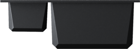 Мойка кухонная Omoikiri SAKAIME 60-2-BL 4993908, черный