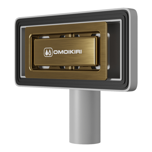 Универсальный перелив для моек Omoikiri OV-02 AB-022, 4956724, античная латунь