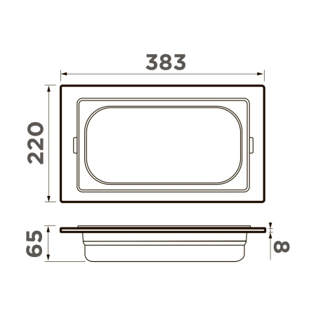 Контейнер Omoikiri DC-05-1 GB, 4999091, графит