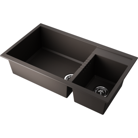Мойка кухонная Omoikiri Tedori 86-2-LB es 4997242, эспрессо