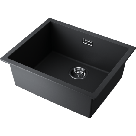 Мойка кухонная Omoikiri Yamakawa 55T-U/I BL 4993428, черный