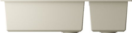 Мойка кухонная Omoikiri TEDORI 86-2-LB-BE 4993933, ваниль