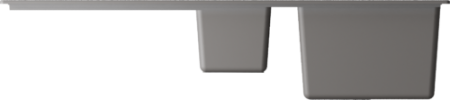 Мойка кухонная Omoikiri Kitagawa 100-2 GR 4993804, Leningrad grey