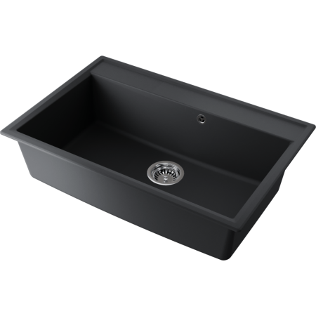 Мойка кухонная Omoikiri Daisen-77-BL 4993630, черный