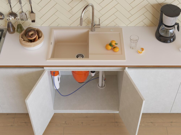 Мойка кухонная Omoikiri SAKAIME 78-LB-BE 4993901, ваниль