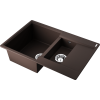 Мойка кухонная Omoikiri DAISEN 78-2T DC 4993534, темный шоколад