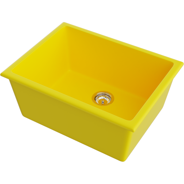 Мойка кухонная Omoikiri Okinoshima 61-U/I SL-MATT 4993134, sicilian lemon матовый