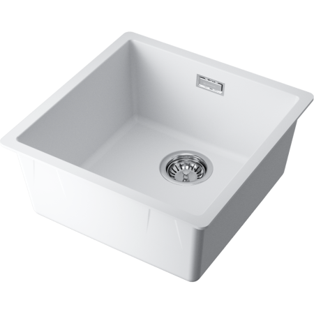 Мойка кухонная Omoikiri  YAMAKAWA 45T INTEGRA-WH 4997255, белый