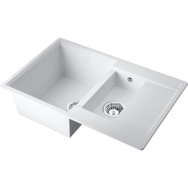 Мойка кухонная Omoikiri DAISEN 78-2T WH 4993530, белый