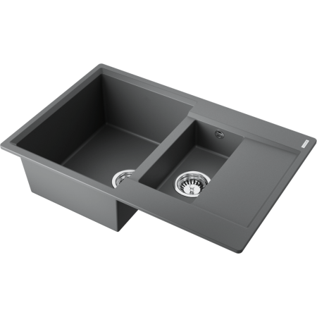 Мойка кухонная Omoikiri DAISEN 78-2T PL 4993533, платина